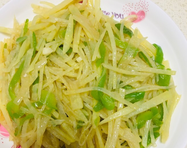 青椒土豆丝